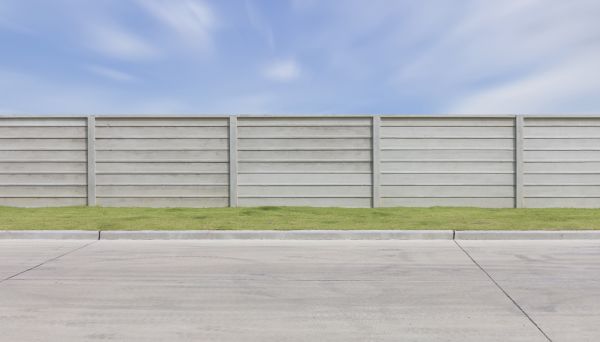 Concrete Fence Installation in Cartersville