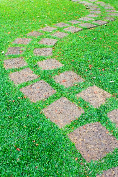 Backyard Pathway Construction in Cartersville